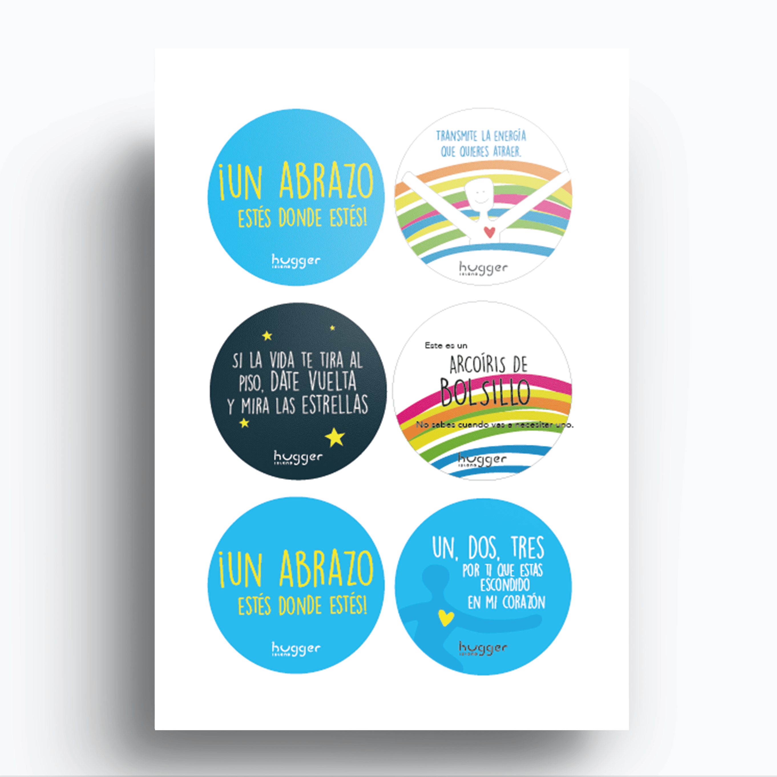Stickers Hugger - Imagen 2